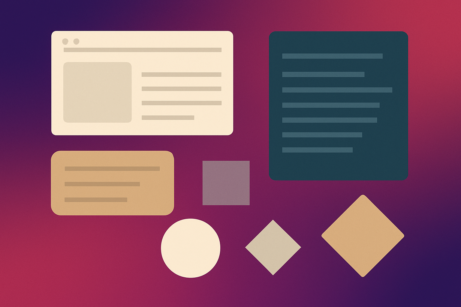 Demonstration of layout components